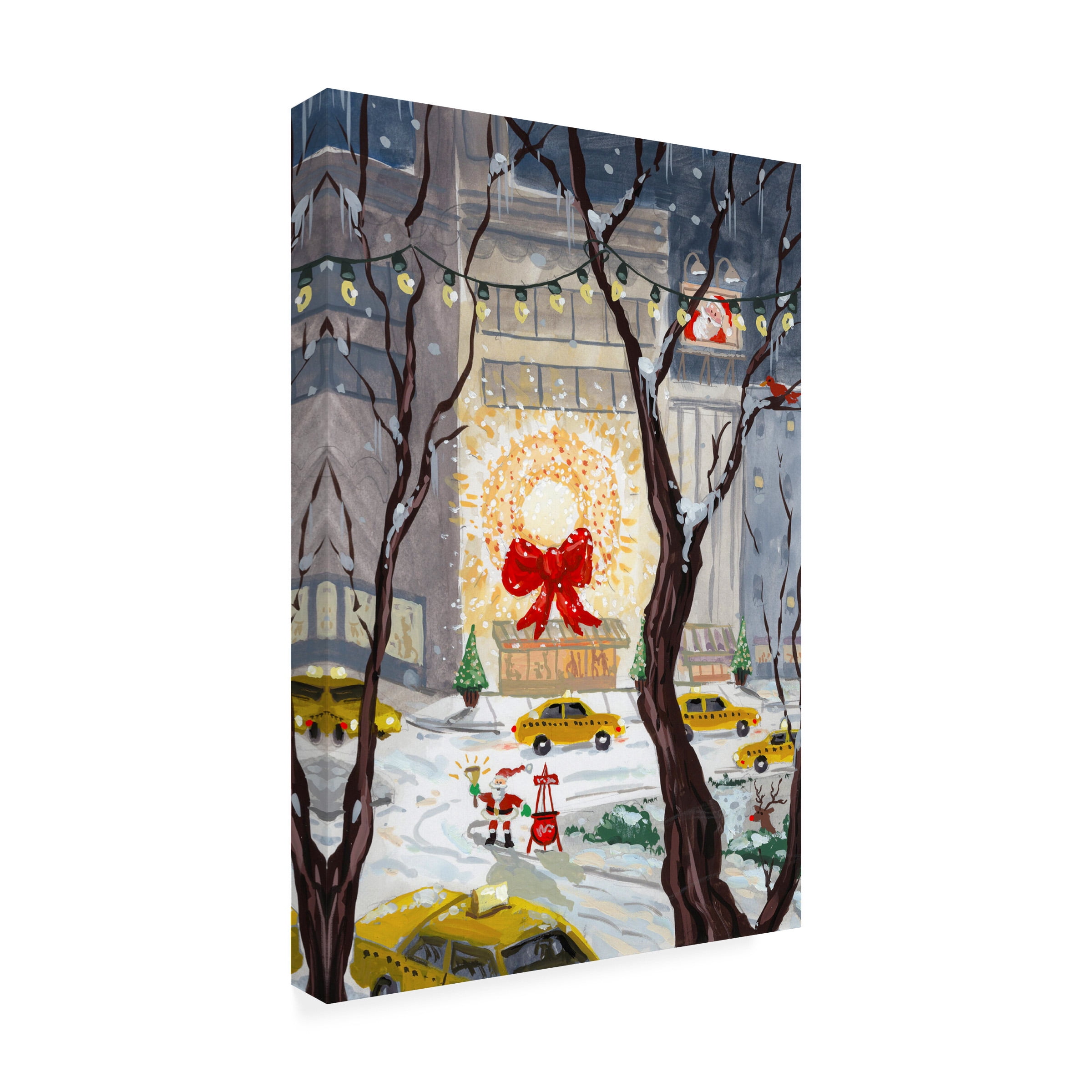 Randy Noble Fine Art 'City Holiday' Canvas Art