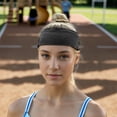 thumbnail image 2 of Unique Bargains 1 Pc Perspiration-Wicking Headband for Yoga Black, 2 of 6