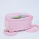 thumbnail image 5 of Guardurnaity informal de moda para chicas y mujeres, transparente para adolescentes, bolsa de gelatina para estudiantes, bolsa de viaje transparente Carteras rosado, 5 of 6