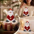 thumbnail image 4 of JHRGJIO Christmas Character Hanging Ornament with Heart Embellishment, Xmas Tree Pendant Accent, Festive Decor Display Christmas Decorations Indoor Outdoor Winter Decor, 4 of 7