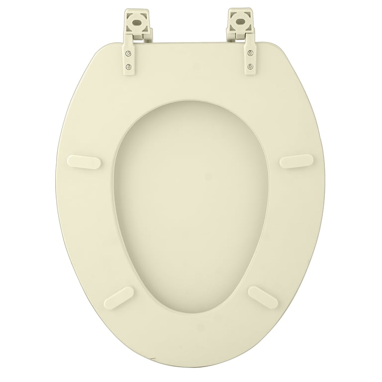 Modern Oval Toilet Seat - Universal Fit, Easy Clean Plastic, Includes All Hardware
