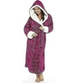 thumbnail image 2 of WomensSleeveHoodedBathrobe, 2 of 5