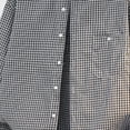 thumbnail image 7 of JTSRKL Classic Plaid Oxford Cloth Shirts for Men Long Sleeve Lapel Button Pocket Shackets Casual Office Wear Relaxed Fit Versatile Tops, 7 of 7