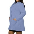 thumbnail image 3 of Panda Uniform by HeedFit Women Custom Lab Coat for Doctors – 8XL Sky Blue, 3 of 7