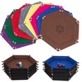 thumbnail image 1 of Bandeja para dados KISLANE, plegable, hexagonal, 8 piezas de fieltro, 1 of 7