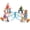 Blue Orange, variant on Teeter Totter for Kids,Kids Seesaw Swivel Teeter Totter Home Playground Equipment,360 Degrees Rotating Safe,4-Seats for Kids,Boys, Children,Blue Orange