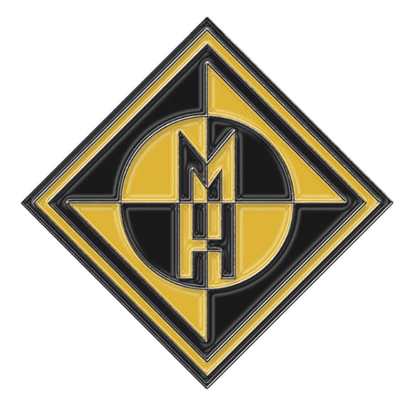Machine Head Enamel Diamond Logo Badge
