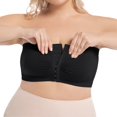 thumbnail image 2 of Seductiva Clothing Tube Tops Women's Simple Solid Bra Comfy Breathable Tube Bra Strapless Crop Tops, 2 of 9