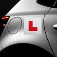 thumbnail image 2 of 2Pcs Magnetic Learner L Plates Motorcycle Car Sticker Magnetic L Plates Learner Driver Plates, 2 of 4