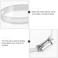 thumbnail image 4 of 4pcs Hose Clamp 2.5 Inch Flat Hose Clamp Pool Hose Clamp Metal Clamp Set Hose, 4 of 7