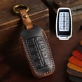 thumbnail image 1 of Lefu Leather Car Key Fob Cover Case Bag For Hyundai For Genesis G80 gv80 G70 2022, 1 of 6