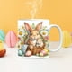 thumbnail image 4 of Taza de Cerámica para Café 350ml | Diseño de Pascua | 8cm de Diámetro x 8cm de Altura | Taza Delicada para Hogar u Oficina para Bebidas Calientes y Frías | Ligera, Duradera, Portátil | Paquete, 4 of 4