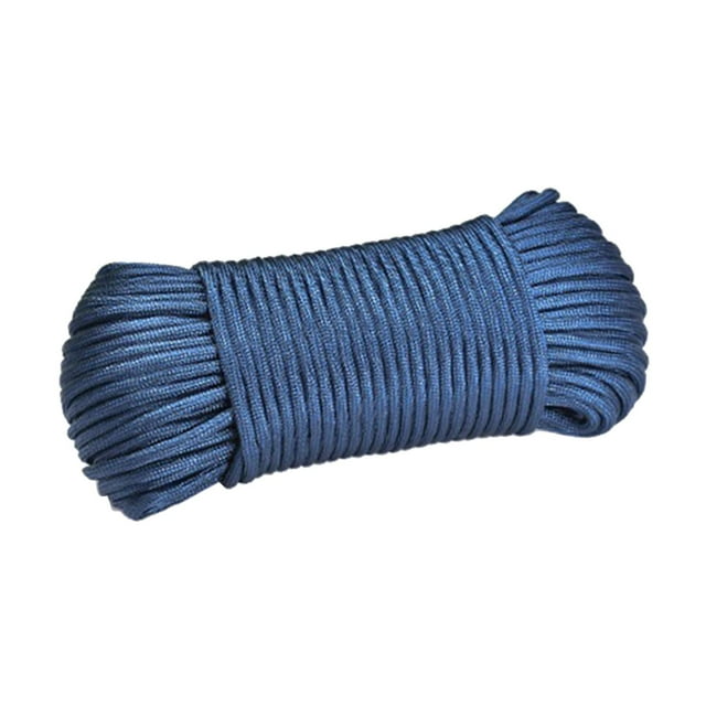 Almencla Paracord Cord 650 Multifunction Paracord Ropes 100 Feet,Tent Rope Parachute Cord Navy blue
