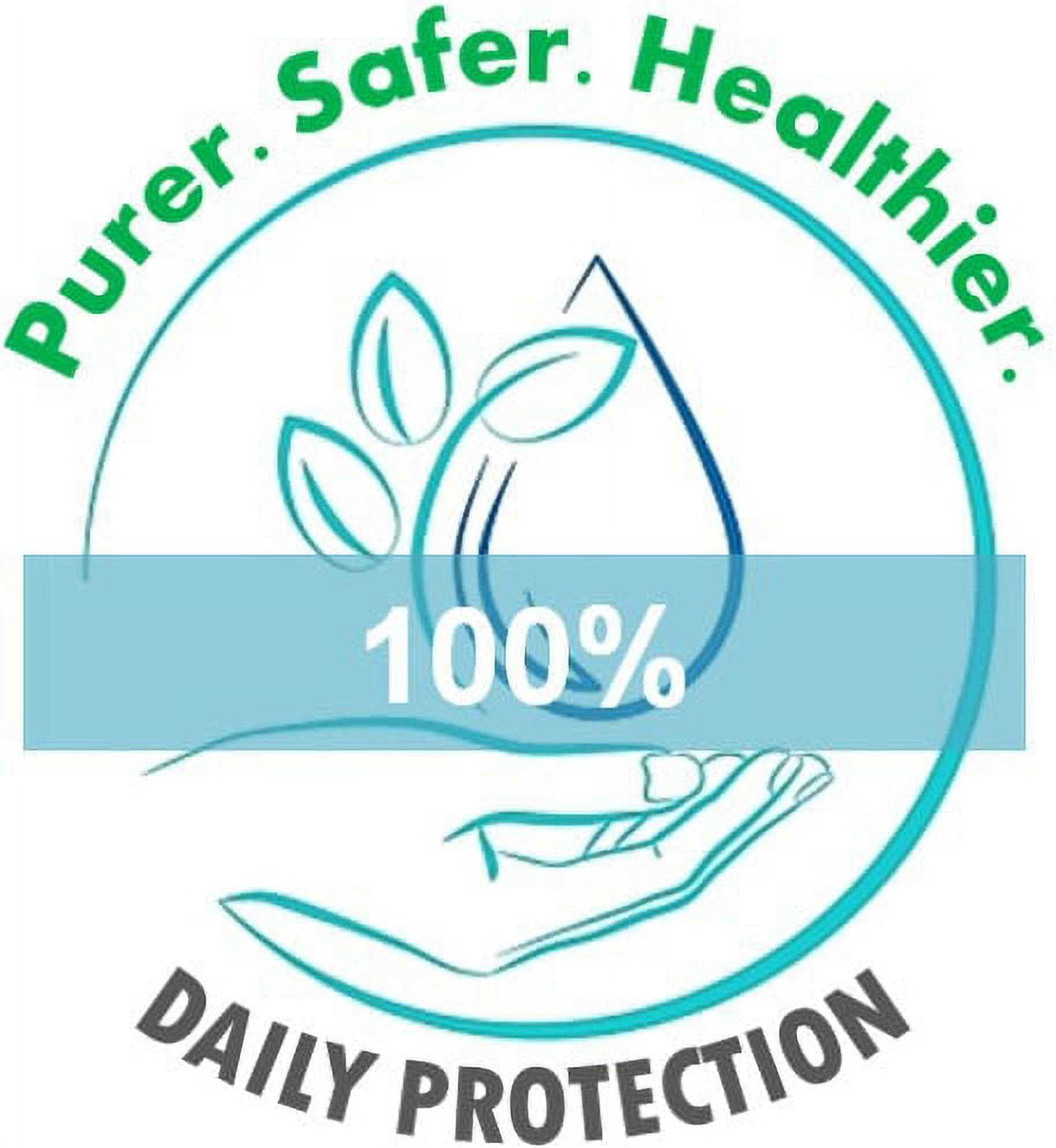 PUREFY Humidifier Treatment - Ultrasonic & Evaporative (68 oz) Hypoallergenic. Unscented. No Residue. Baby Safe. Auto Humidifier Cleaning as Additive. Also Works as Humidifier Cleaner. Healthier Air!