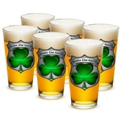 Police 16 oz. Pint Glass Irish Brotherhood Police (Case of 12) by Erazor Bits