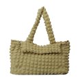 thumbnail image 1 of Bolso cruzado acolchado para mujer, Bolso informal de gran capacidad para axila, Bolso suaves para mujer, 1 of 9