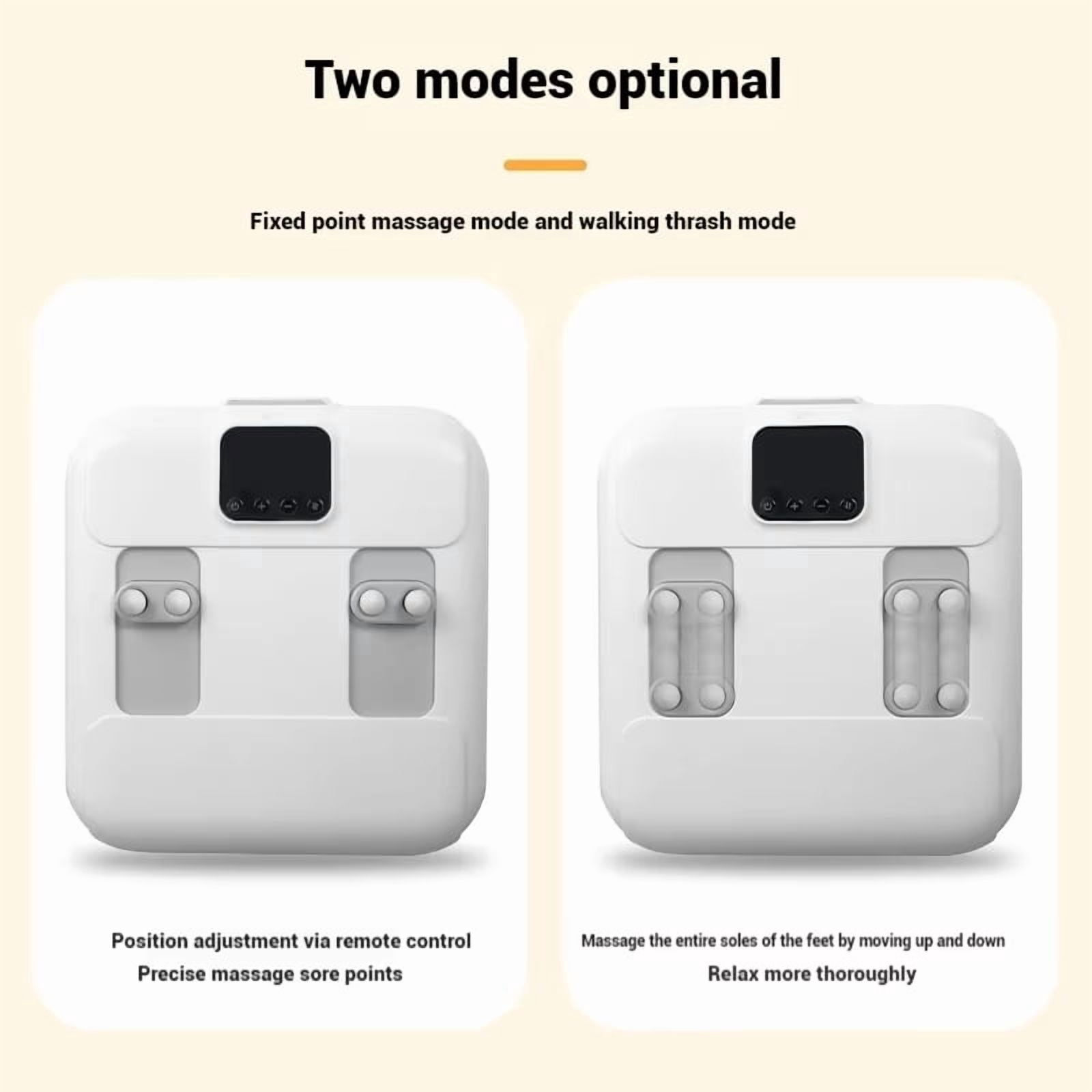 Remote Control Electric Foot Massager | Shiatsu Kneading Tapping Foot Massager Acupoint Stimulation Foot Spa Massager Machine