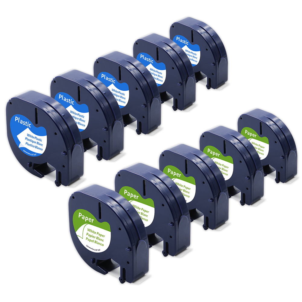 Dymo Refresh Cartridges Rolls 91201 compatible with Dymo LABEL Printers 