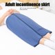thumbnail image 5 of Falda de Pañal Impermeable, Falda de Pañal Con Cinta Elástica Ajustable, Colchón de Incontinencia Portátil Imperar Para Adultos, Algodón para Ancianos, Diseño, 5 of 7