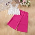 thumbnail image 5 of Baby Girl Summer Short Set Female Cute T-Shirt Shorts 2pcs Clothes Outfits Girls Summer Set 2-10 Years,5-6 Years, 5 of 9