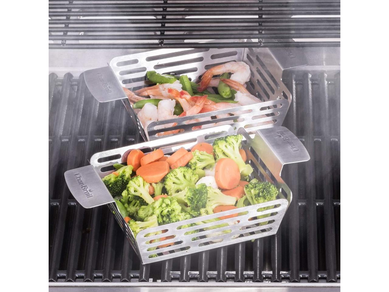 Char-Broil 5325959R06 Grill Plus Pan, Silver