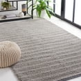 thumbnail image 2 of SAFAVIEH Natura Damion Striped Area Rug, Grey, 6' x 9', 2 of 8