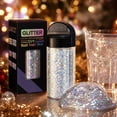 thumbnail image 5 of Iridescent Halloween Craft Glitter for Halloween Party Decorations, 1.76 Ounce Pet Flake Mix for Crafts, Nails, Modeling Material, Epoxy, Festive Decor, 5 of 7