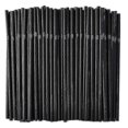 thumbnail image 1 of 500/200/100pcs Flexible Bendy Black Drinking Straws Plastic Disposable Straws-in Stock, 1 of 4