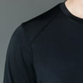 thumbnail image 3 of Men QuickDry LS Shirt - Black - XXXXL, 3 of 5