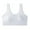 White, variant on Xfvqtps Girls Bras with Padded Fixed Cup Seamless Cotton Soft Comfortable Mesh Breathable Solid Color Bow Training Bra for Teen Big Kids Girls Bras for 12-15 Years Gray