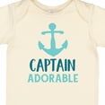 thumbnail image 4 of Inktastic Captain Adorable, Boat Anchor, Sailor, Sailing Boys Baby Bodysuit, 4 of 5