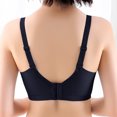 thumbnail image 6 of Plus Size Seamless Comfort Underwire Bra Full Coverage Cotton Underwear Bra Strapless Push up Bra Front Closure Bras, 6 of 6