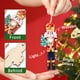 thumbnail image 5 of 1 juego de decoración navideña nueva de 2025, colgante de madera con forma de soldado cascanueces, colgante de madera para árbol de Navidad, decoración de Año Nuevo, 5 of 5