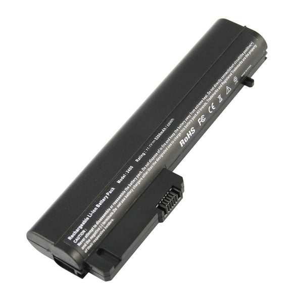 6 Cells Battery for HP Compaq NC2400 NC2410 EliteBook 2530p 2540p 404887-241 PC