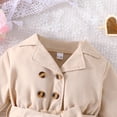 thumbnail image 4 of Tiijoy Infant Girls Long Sleeve Jacket Dress Fall Winter Mesh Princess Dress, Sizes 18-24M, 4 of 7