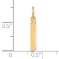 thumbnail image 4 of 14K Yellow Gold Lower Case Letter J Initial Charm Pendant, 4 of 4