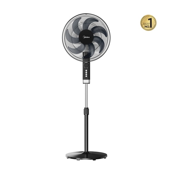 VENTILADOR MIDEA PEDESTAL MFA164MB 16 PUL TEMPORIZADOR