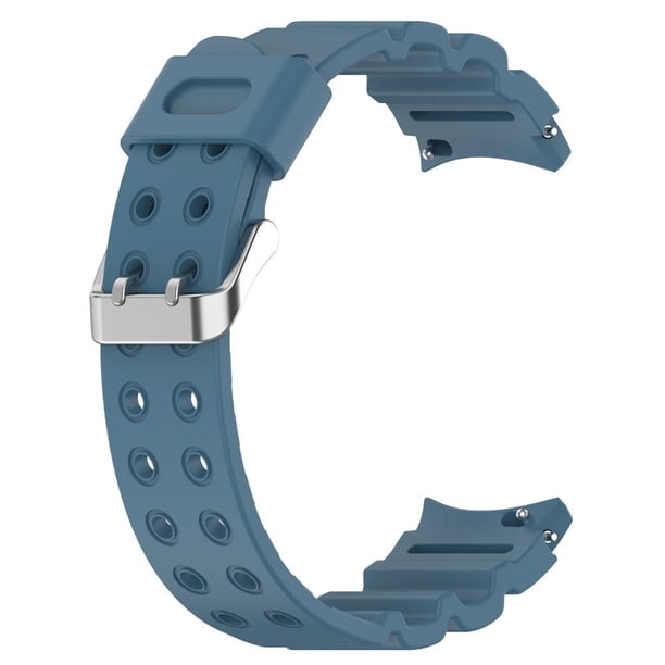 Band Watch correa de reloj de silicona engrosada para Galaxy Watch 6 azul