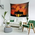 thumbnail image 5 of ZICANCN Funny Tapestry for Bedroom Aesthetic,nEO_IMGBerlin Germany City Pattern Wall Tapestry for Living Room 60x40 Inches, 5 of 8