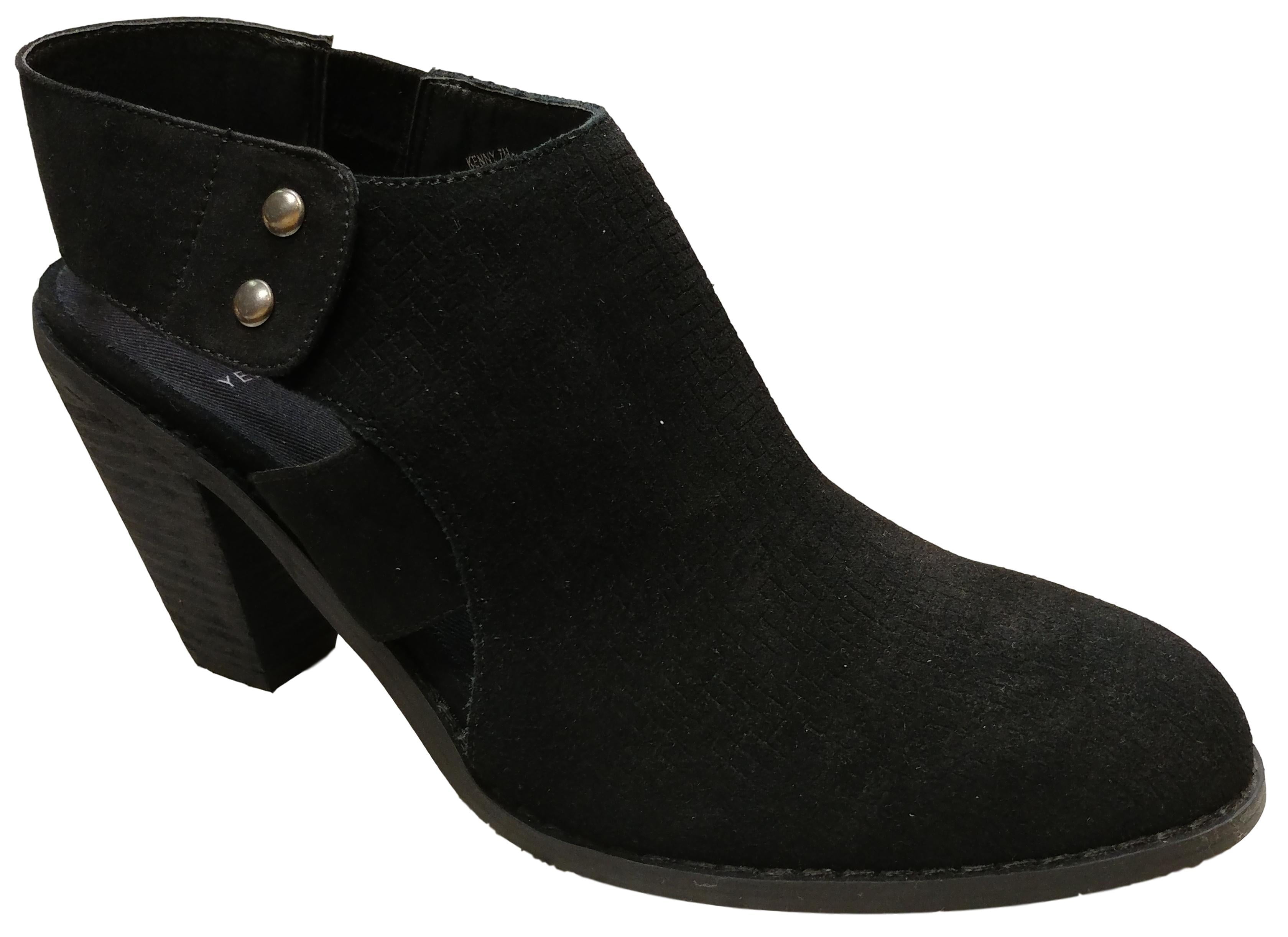 Yellow Box Yellow Box Women's Kenny Black Leather Slingback Fashion