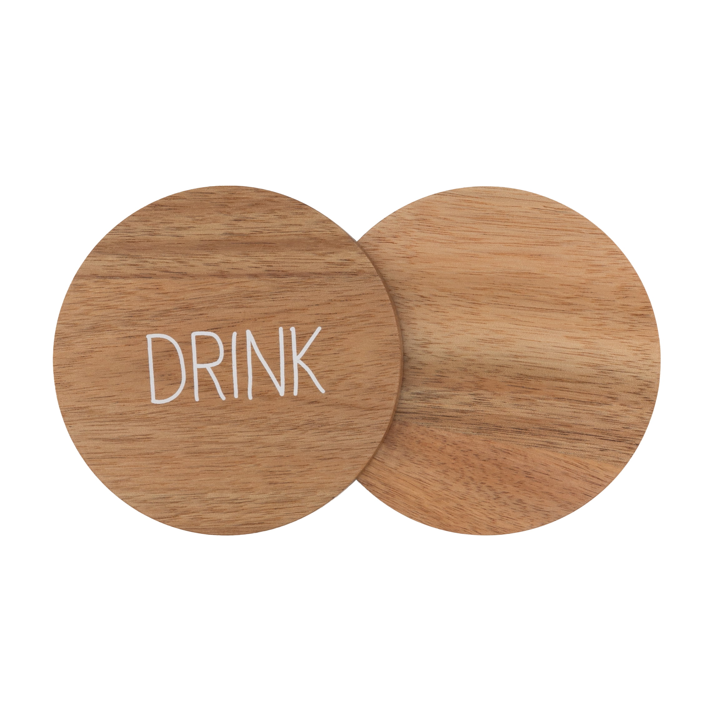 Round Coaster Wooden Coasters Bar Coaster For Drinks Heat - Temu