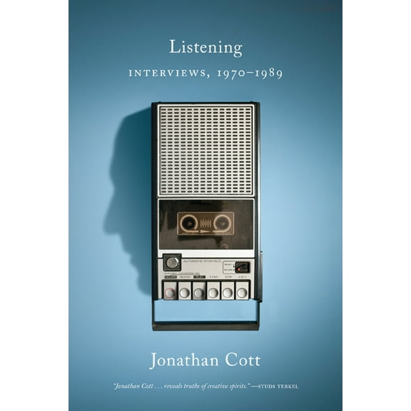 Listening: Interviews, 1970-1989, (Paperback)