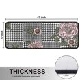 thumbnail image 5 of Kitchen Rugs Sets Of 2,Pioneer Flower Floral Print Pattern Anti Fatigue Kitchen Mat Rugs Non Slip Washable,Decorative Kitchen Floor Mats for Kitchen,Sink,Laundry,17"x47"+17"x47", 5 of 5