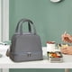 thumbnail image 4 of Bolsa de almuerzo aislante de doble capa de gran capacidad | Contenedor Bento Impermeable | Refrigerador portátil impermeable para picnic | Organizador térmico para almacenamiento de alimentos, 4 of 6