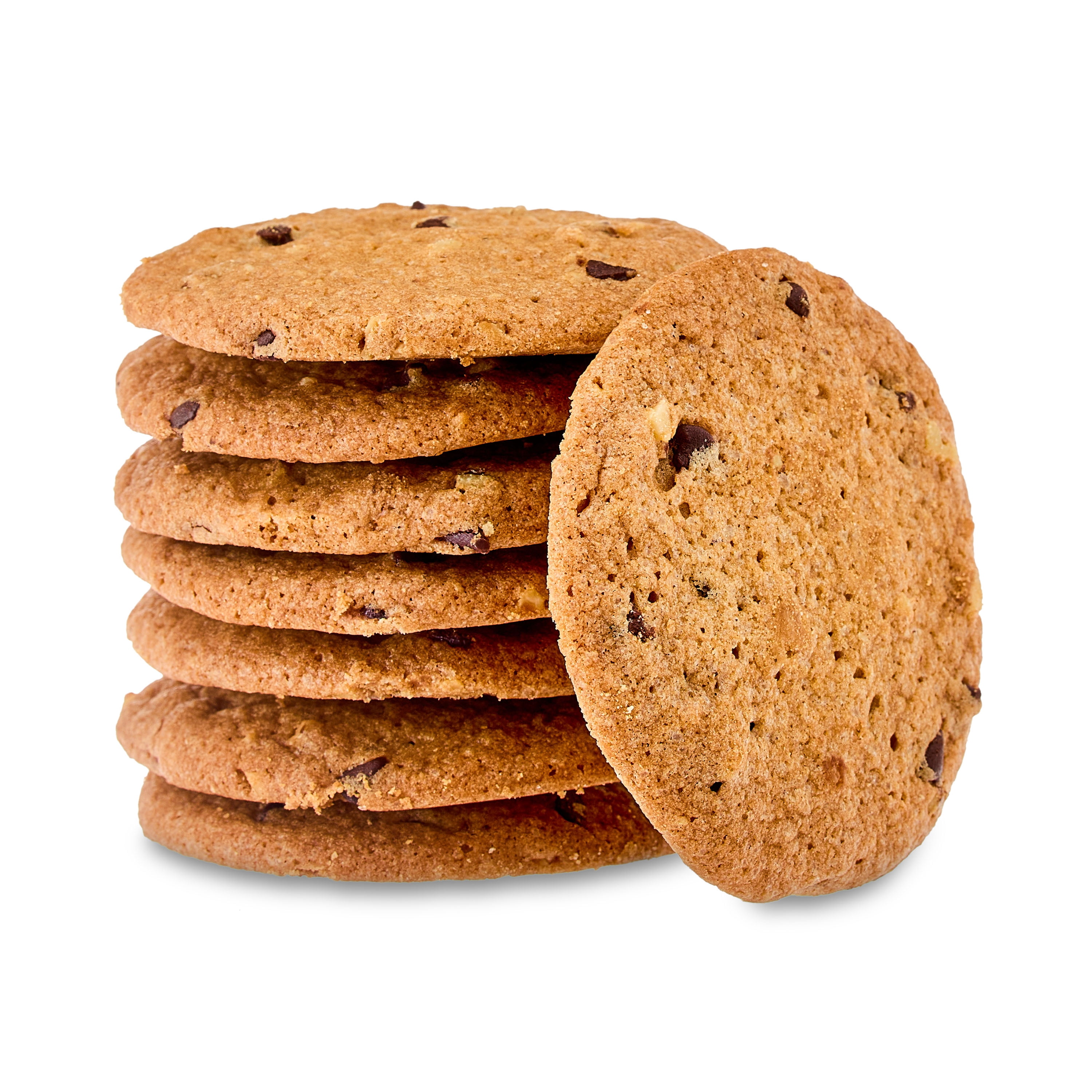 Marketside Thin & Crispy Baked Cookies Made with Chocolate Chips & Walnuts, 6 oz, 8 Count