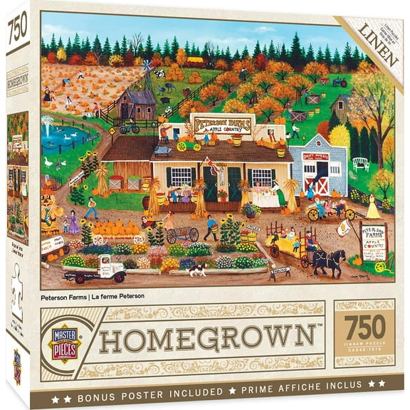 MasterPieces 750 Piece Jigsaw Puzzle for Adults - Peterson Farms - 18"x24"