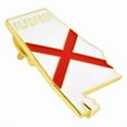 thumbnail image 2 of PinMart Alabama Shape Flag Enamel Pins - Gold Plated US State Lapel Pins - 100 Pack, 2 of 7