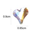 thumbnail image 6 of UDIYO 20Pcs/Set Nail Ornament Luxury High Brightness Gloss Love Heart Manicure Design Nail Rhinestone for Salon, 6 of 7