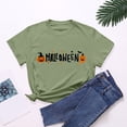 thumbnail image 4 of Halloween Tshirts for Women Short Sleeve Crewneck Cute Tops Graphic Tees for S-3XL, 4 of 6