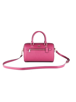J2HL Coach 2558 Katy Satchel in Candy Pink Signature Coated Canvas and Pink  Smooth Leather with Detachable Strap - Women's Top handle Bag